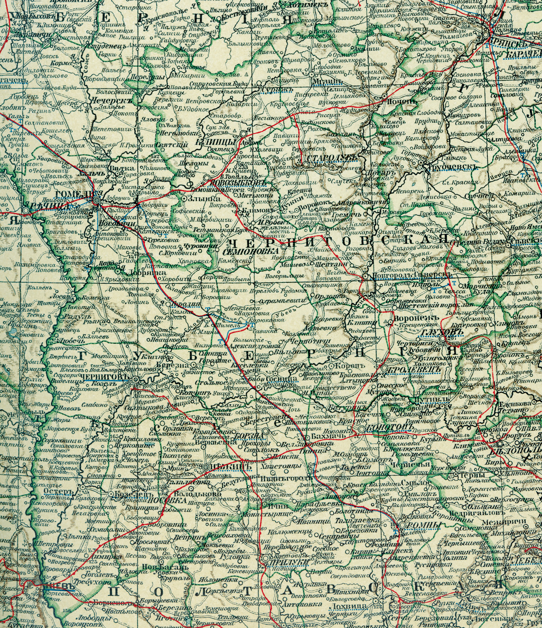 Черниговская губерния, 1903 годъ