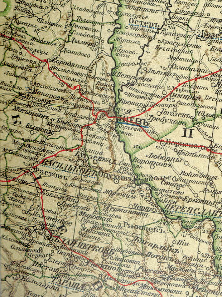 Киевский и Васильковский уезды, 1903 год